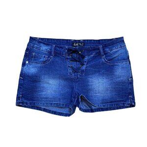 Y2K L.E.I. Ashley Lowrise‎ Lace Up Front Size 11